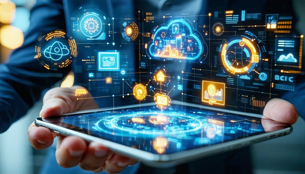 AI-driven marketing strategy illustration